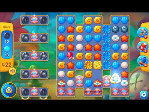Fishdom 2021 - Level 4677   #Playrix #Fishdom #gaming