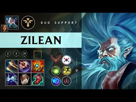 Zilean Support vs Nautilus - KR Grandmaster Patch 26.03