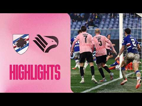 Sampdoria-Palermo 3-3 | HIGHLIGHTS 24ª giornata Serie B 25/26