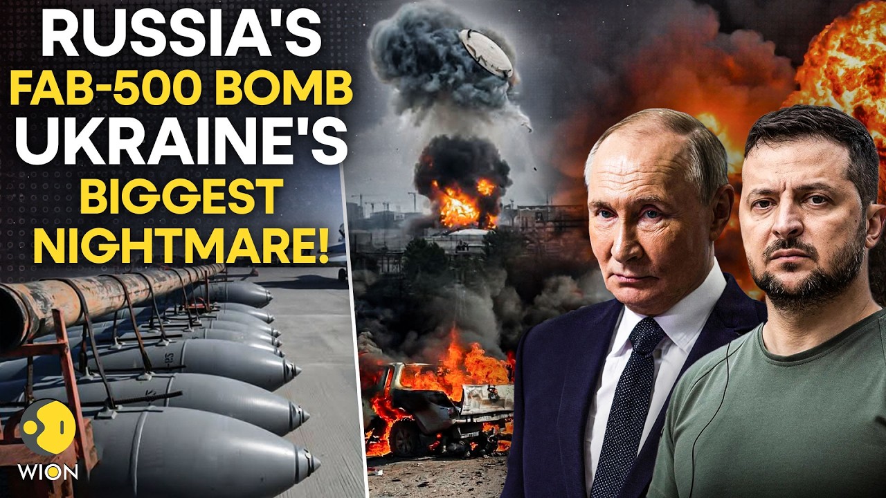 Russia-Ukraine War: Russia's 500 KG Monster Bomb SHOCKS The World | WION Originals