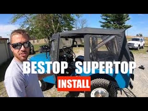 Install a Bestop Supertop on an old CJ5