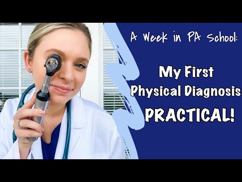 Studying for my FIRST PD PRACTICAL in PA SCHOOL - VLOG | MY PATH TO PA - Sam Kelly