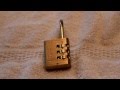 031 Blooper MasterLock Combination Lock