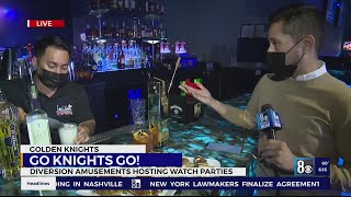 Diversion Amusements hosting unique VGK watch parties
