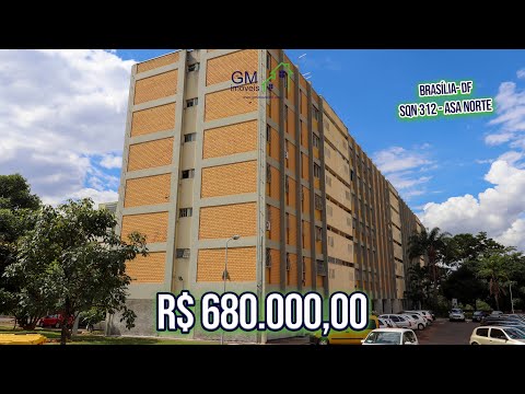 [VENDIDA] Apartamento a Venda na SQN 312 - Asa Norte - Brasília - DF [GM Imóveis]