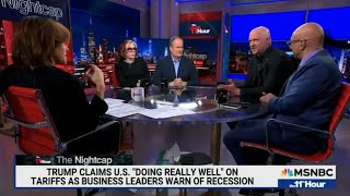 MSNBC: 11TH HOUR WITH STEPHANIE RUHLE - APRIL 11, 2025 - TARIFF AFTERMATH, NATSEC IMPLICATIONS