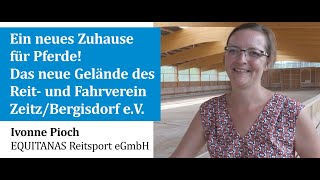 Ivonne Pioch spricht in einem Interview über die neue Anlage des Reit- und Fahrverein Zeitz/Bergisdorf, die Kindern ab 3 Jahren die Arbeit mit Pferden ermöglicht und auch Reitferien in Zeitz anbietet.
