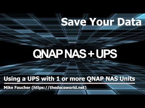 QNAP UPS Support - Using a UPS with one or more QNAP NAS units