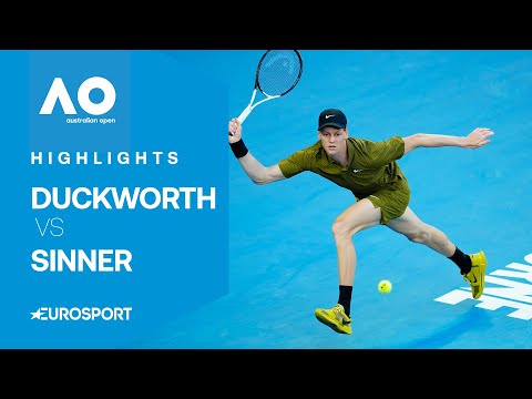 James Duckworth - Jannik Sinner | Highlights XXL deutsch | 2. Runde | Australian Open 2026