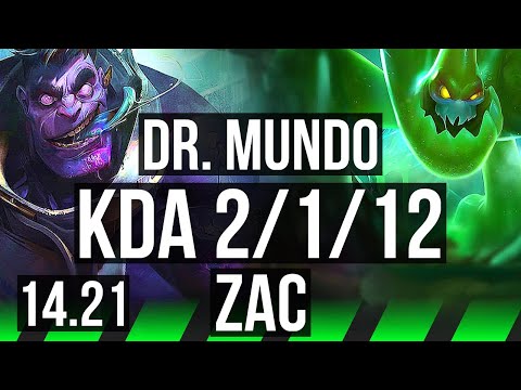 DR. MUNDO vs ZAC (JGL) | 2/1/12 | EUW Diamond | 14.21
