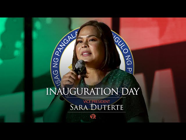 HIGHLIGHTS: Sara Duterte inauguration as vice president | June 19