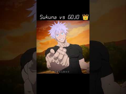 GOJO VS SUKUNA 💀#gojo  #yuji #megumi #sukuna