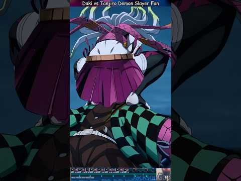 Tanjiro vs. Daki - Entertainment District Arc | Demon Slayer Fan Animation Meme#shorts