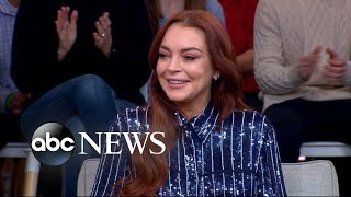 Lindsay Lohan says she's 'comfortable' being back in the spotlight video