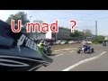 Short Wheelie In Front Of German Police