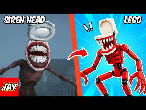 I Recreating Every SIREN HEAD Monster | JAY BRICKS