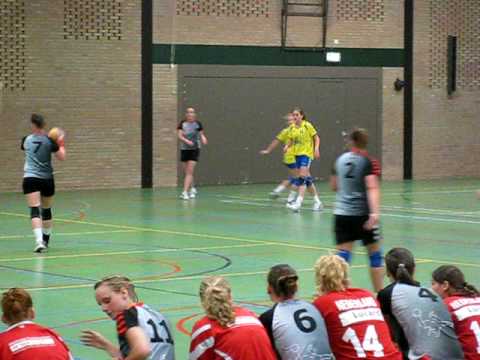 Dames A handbal bekerfinale United Breda - Internos 14