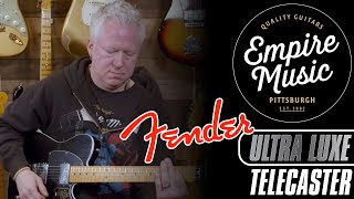 Video thumbnail for Fender American Ultra Luxe Telecaster - EMPIRE MUSIC by Empire Music