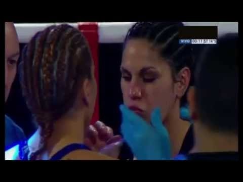Erica Farias vs Victoria Bustos II UD-12 FULL FIGHT 2016  WBC Super Lighweight Title LpGodwin Donald