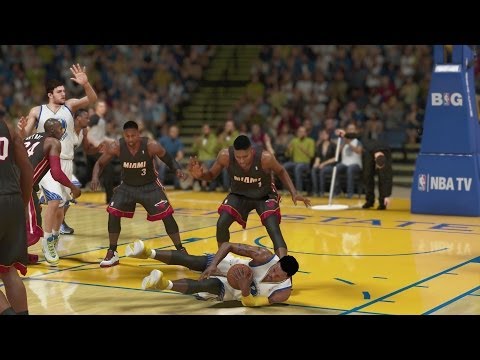 NBA 2K14 PS4 My Career - Curry's Back vs. Miami Heat