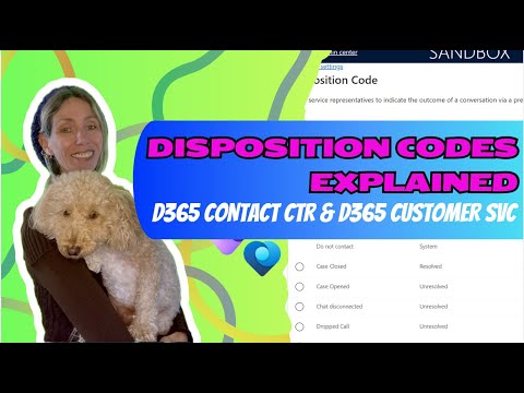 Dynamics 365: Disposition Codes Guide Dynamics 365: Disposition Codes Guide