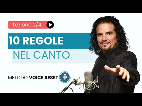 Lezioni di Canto: LE 10 REGOLE FONDAMENTALI DEL CANTO