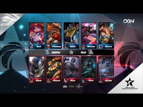 ROX vs SSB Game 2 Highlights - ROX TIGERS vs SBENU SONICBOOM - LCK Week 7 - SPRING 2016