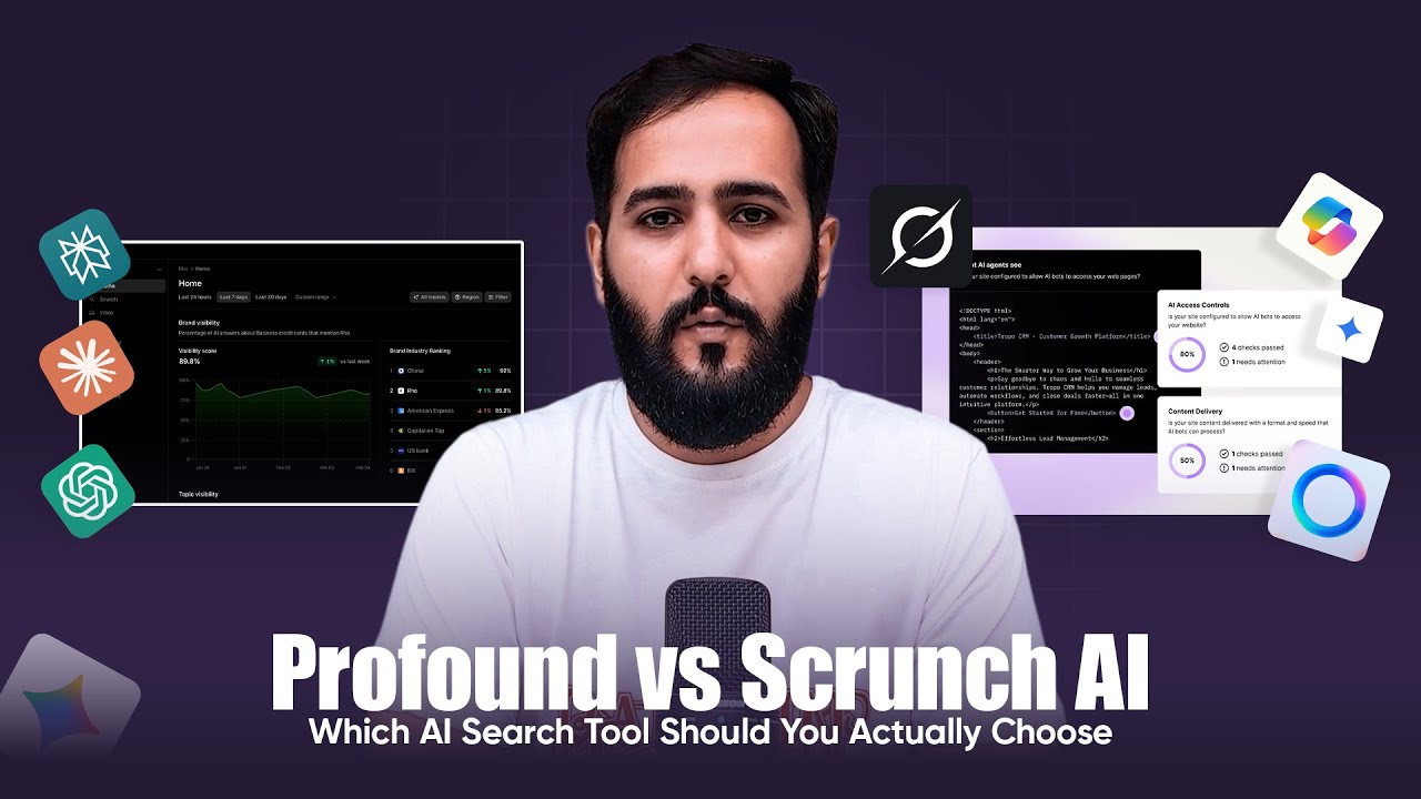 Profound vs Scrunch AI - Which AI Search Tool Should You Actually Choose?
