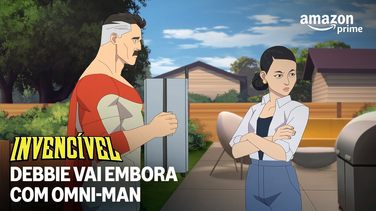 Debbie vai embora com Nolan| Invencível | Prime Video