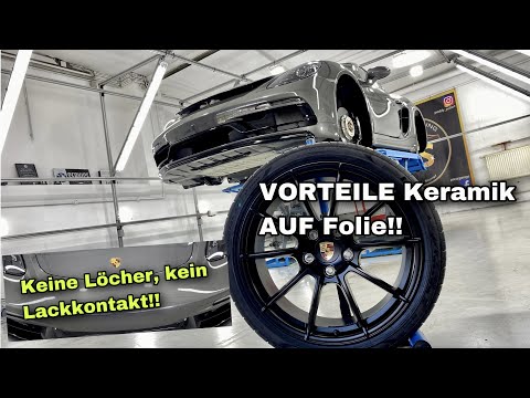 Kennzeichen OHNE LACKKONTAKT  // Porsche Cayman GTS volle Hütte // Paddy poliert PS Car Garage