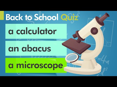 EQ English Quiz - Back to School