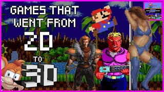 Games that went from 2D to 3D