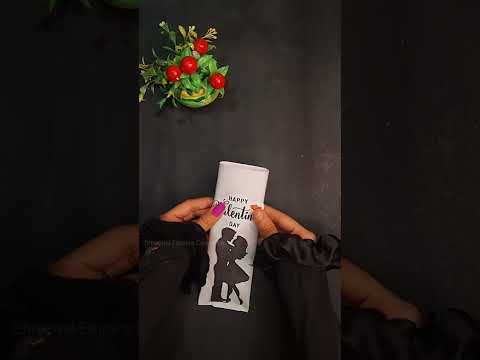 Diy paper Valentine's Day gift idea/Chocolate day/Valentine's day gift #shorts