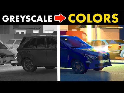 How to turn "GREYSCALE painting to COLOR" | Digital painting TUTORIAL