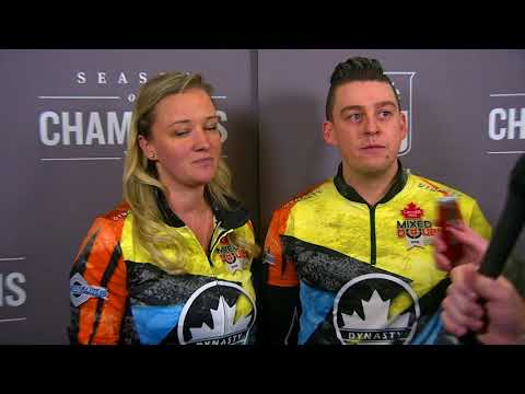 2018 Canad Inns Canadian Mixed Doubles Trials - Media Scrum - Draw 17