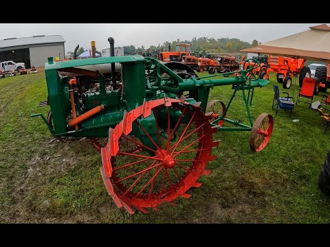 Rare Allis-Chalmers 6-12 Tractor Walkaround & Operating Footage - A Good Idea that Never Took Off
