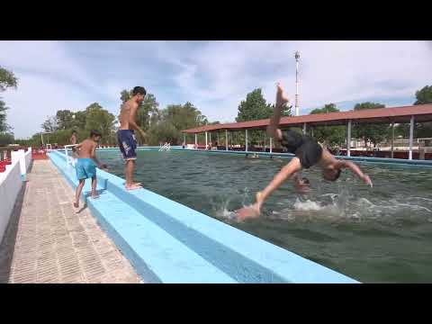 LAS PILETAS, A PLENO EN EL VERANO DE TRENQUE LAUQUEN