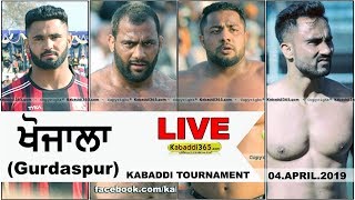 Khojala (Batala) Kabaddi Tournament 04 Apr 2019