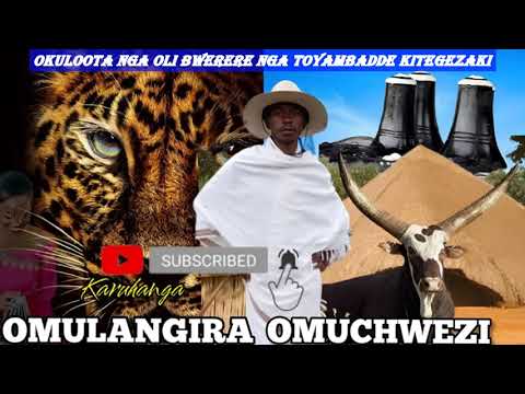 Okuloota nga oli bwerere nga toyambadde kitegezaki Omulangira Omuchwezi