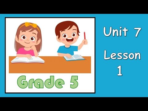 Grade 5 : Math | Unit 7 - lesson 1 ( Finding Like Denominators Using LCM)
