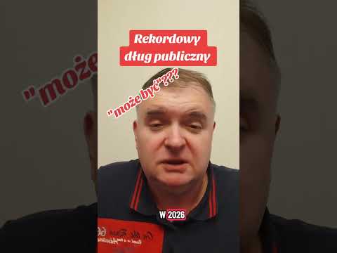 Rekordowy dług publiczny Polski #PKB #budżet #dług #deficyt