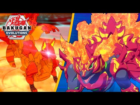 The first Bakugan evolution in Bakugan: Evolutions - Bakugan Battle