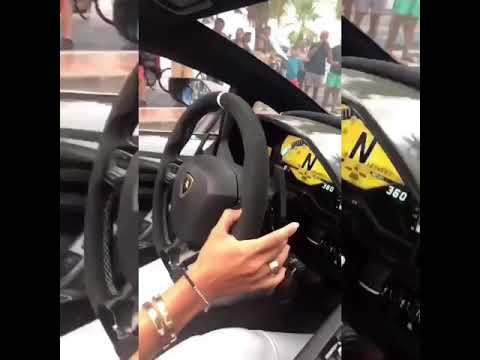 JOSELE JUNIOR Y KARDASHIAM EN EL LAMBORGHINI AVENTADOR SV 500.000€