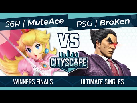 Cityscape 168: 26R | MuteAce (Peach) vs PSG | BroKen (Ryu, Terry, Kazuya) Winners Finals
