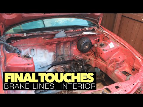 DC2 INTEGRA BUILD - Working on the BRAKES plus FINAL TOUCHES to the INTERIOR & ENGINE BAY