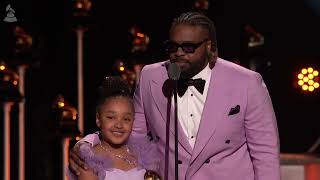 FYÜTCH &amp; AURA V Wins BEST CHILDREN'S MUSIC ALBUM For "HARMONY" | 2026 GRAMMYs Acceptance Speech