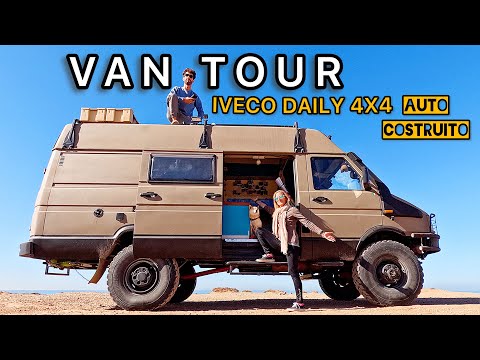 TOUR of the VAN we LIVE in 🚐👉🏻 IVECO DAILY 4x4 class '91