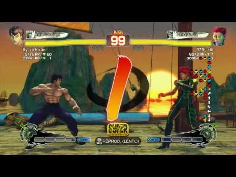 Ryukichikun (Fei Long) vs RZR Latif (Viper) SSF4 AE