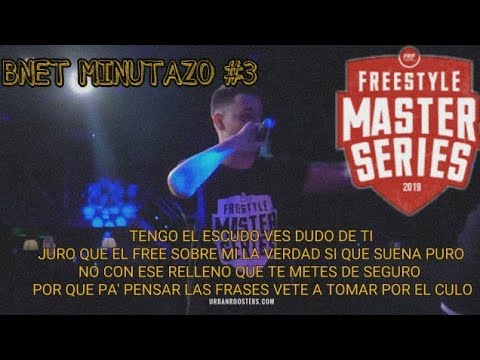 BNET VS FORCE (MINUTAZOS DE BNET LETRA)