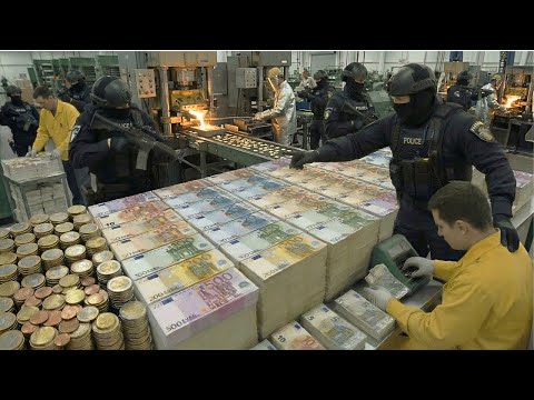 Inside Europe’s Currency Factory: How Euro Banknotes Are Produced (Full Process)